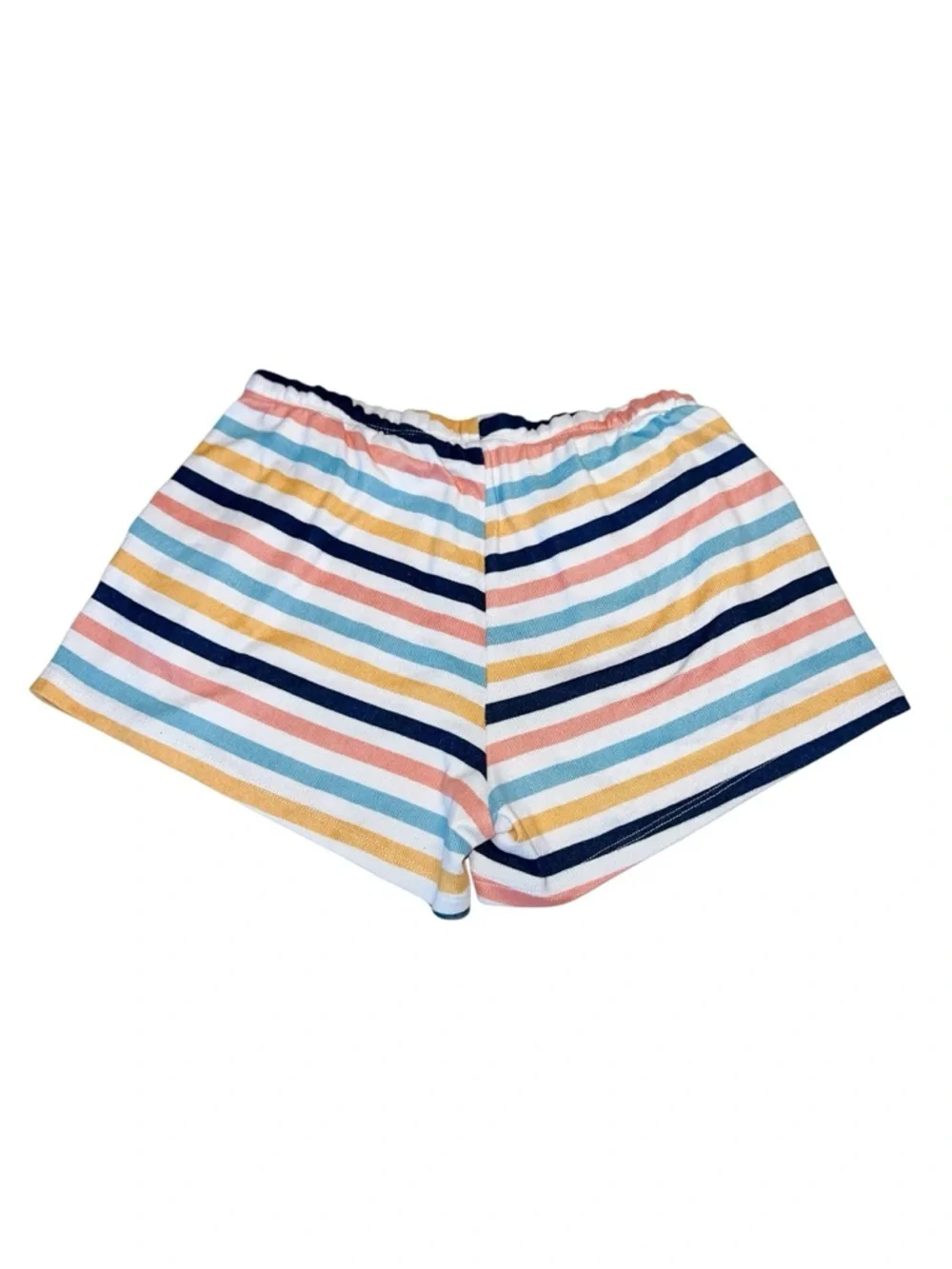 C&C California Striped Multicolor Knit Lounge Shorts